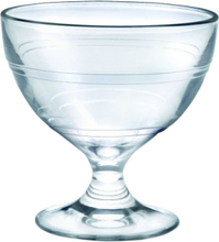 Gigogne Coupe X 6 Home Tableware Glass Wine Glass Dessert Wine Glasses Nude Duralex