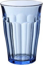 "Picardie Tumbler X 6 Home Tableware Glass Drinking Glass Blue Duralex"