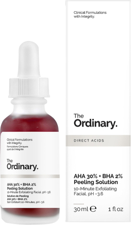 The Ordinary AHA 30% + BHA 2% Peeling Solution - Blodmask 30 ml