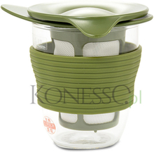 Kubek do herbaty Hario Handy tea maker 200ml - zielony
