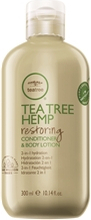 Tea Tree Hemp Restoring Conditioner & Body Lotion 300 ml