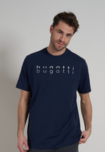 Bugatti heren pyjamashirt blauw