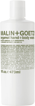 Bergamot Hand + Body Wash Beauty Women Home Hand Soap Liquid Hand Soap Nude Malin+Goetz