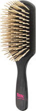 Tek Professional Large Paddle Brush With Long Wooden Pins
