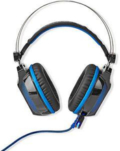 Nedis Gaming Headset | Over-Ear | Surround | USB Type-A | Bendable & Retractable mikrofon | 2.10 m | Normal Belysning