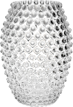 Klimchi - Hobnail egg vase 18 cm crystal