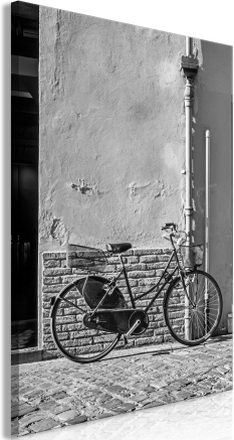 Canvas Tavla - Old Italian Bicycle Vertical - 60x90