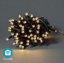 Nedis SmartLife Dekorativ LED | Sträng | Wi-Fi | Varm Vit | 50 LED"'s | 5.00 m | Android- / IOS