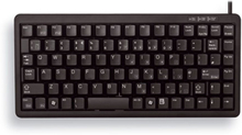 Cherry Compact-keyboard G84-4100 - Tastatur Kabling Tastatur Sort