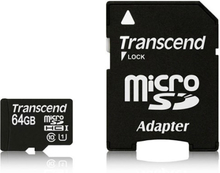 Transcend Ts64gusdu1 64gb Sdxc Uhs-i Memory Card