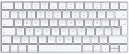 Apple Magic Keyboard Trådløs Tastatur Engelsk International Hvid; Sølv