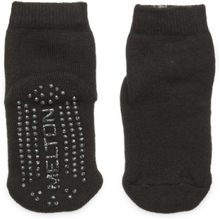 Cotton Socks - Anti-Slip Sockor Strumpor Black Melton