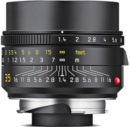 Leica M 35/1,4 Summilux ASPH. Svart (11726), Leica