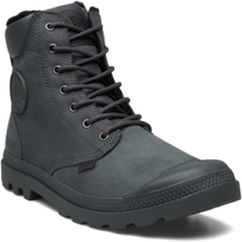 Pampa Sport Cuff Wps Shoes Boots Ankle Boots Laced Boots Grå Palladium*Betinget Tilbud