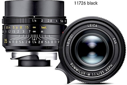 Leica Summilux-M 35 mm f/1,4 ASPH svart