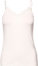 Almann Top Strap Tops T-shirts & Tops Sleeveless White Noa Noa
