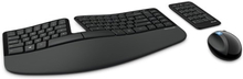 Microsoft Sculpt Ergonomic Desktop - Tastatur, Mus Og Numerisk Pad-sæt Nordisk