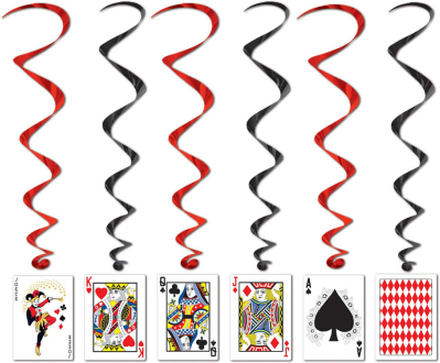 Swirls Spelkort Hängande Dekoration