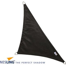 Nesling Coolfit schaduwdoek driehoek 90 graden zwart 4 x 4 x 5.7 meter