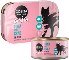 Cosma Asia in Jelly 6 x 170 g - Huhn & Thunfisch