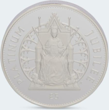 Sammlermünzen Reppa Silbermünze Queen Elizabeth II.