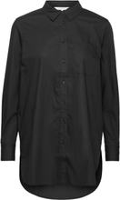 "Lulaspw Sh Tops Shirts Long-sleeved Black Part Two"
