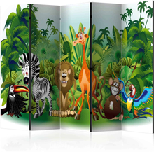 Skærmvæg Jungle Animals II