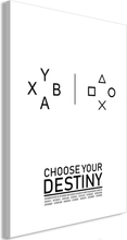 Lærredstryk Choose Your Destiny (1 del)