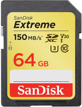 Sandisk Extreme 64gb Sdxc Uhs-i Memory Card