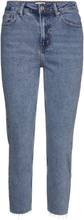 "Onlemily Hw St Rw Cr An Mae06 Noos Bottoms Jeans Straight-regular Blue ONLY"