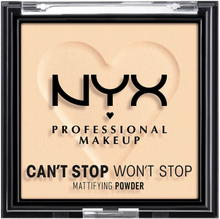 NYX Professional Makeup Can’t Stop Won’t Stop Mattifying Powder Fair - 6 g