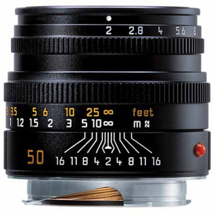 Leica M 50/2,0 Summicron Svart (11826), Leica