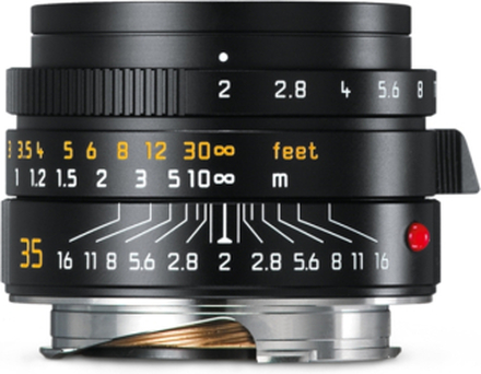 Leica M 35/2,0 Summicron ASPH. Svart (11673), Leica