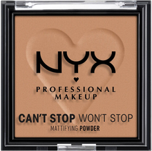 NYX Professional Makeup Can’t Stop Won’t Stop Mattifying Powder Caramel - 6 g