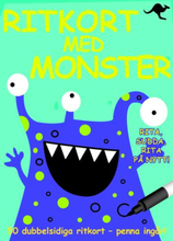 Ritkort Med Monster