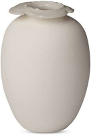 Northern - Brim Vase H18 Beige Ceramics