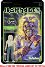 Iron Maiden: Reaction Figure Wave 1 - Killer Eddie (Glow)