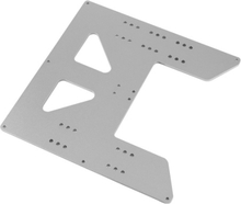 Zubehör für 3D-Drucker Hot Bed Base Plate Eloxierte Aluminiumplatte