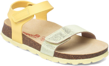 Footbed Slipper Shoes Summer Shoes Sandals Gul Superfit*Betinget Tilbud
