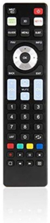 Fjernbetjening til smart-TV Ewent EW1576 Universal Sort