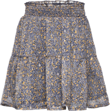 Skirt Small Flower Dresses & Skirts Skirts Short Skirts Multi/mønstret Creamie*Betinget Tilbud