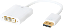 LogiLink: DisplayPort 1.2 - DVI-adapter (Aktiv)