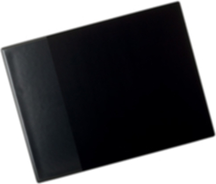 Skrivunderlägg 53x40 cm med ficka svart