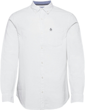 Long Sleeved Cotton Oxford Shirt Skjorte Uformell Hvit Original Penguin*Betinget Tilbud