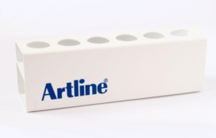Whiteboardpennhållare Artline magnetisk för 6 pennor