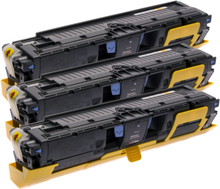 inkClub 3-pack svarta tonerkassetter THU410-3 ersätter 9287A003 Q3960A C9700A