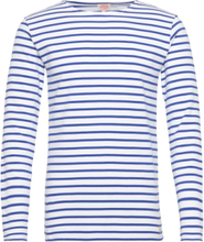Breton Striped Shirt Héritage T-shirts Long-sleeved Blå Armor Lux*Betinget Tilbud
