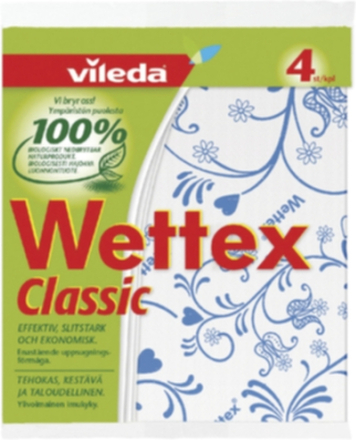 Disktrasa Wettex Classic vit, 4 st