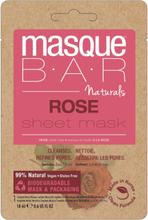 Masquebar Naturals Rose Sheet Mask Beauty WOMEN Skin Care Face Face Masks Nude Masque B.A.R*Betinget Tilbud