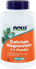 Calcium Magnesium 1:1 Poeder (227 gram) - NOW Foods